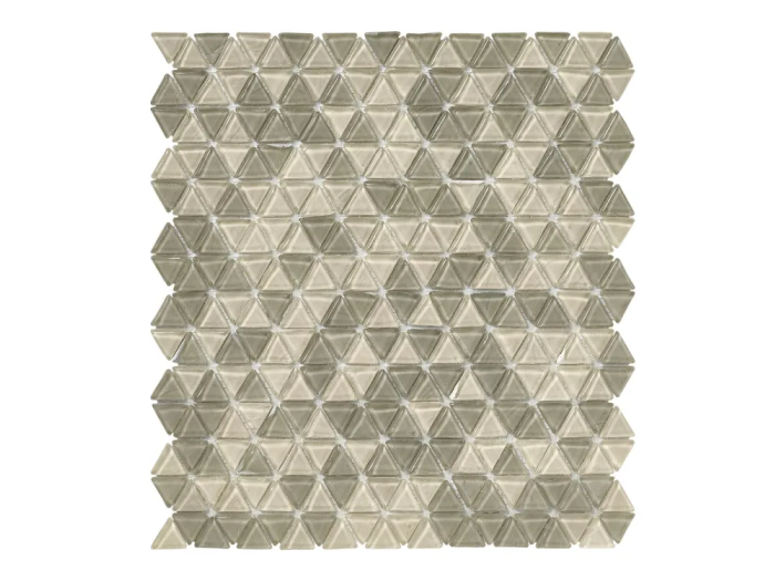 На изображении товар Sicis Смальтовая мозаика Trigono Blends Mosaic Gregory chips size 19x21 mm sheet-size 284x300 mm от официального представителя в Москве