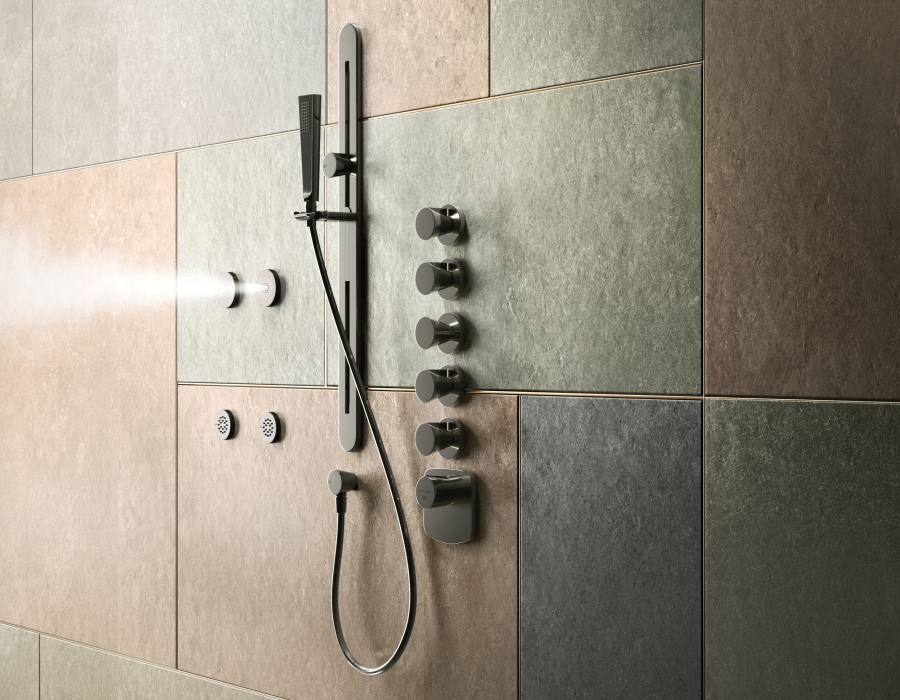 Форсунка боковая Gessi Body Jets , цвет black Metal Brushed PVD - изображение 2