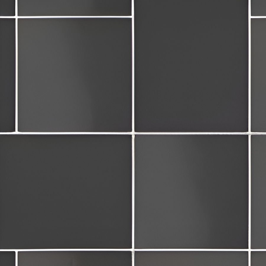 Micro. Керамогранит Microtiles X4 Plaid Glaze Black 30,1x30,1