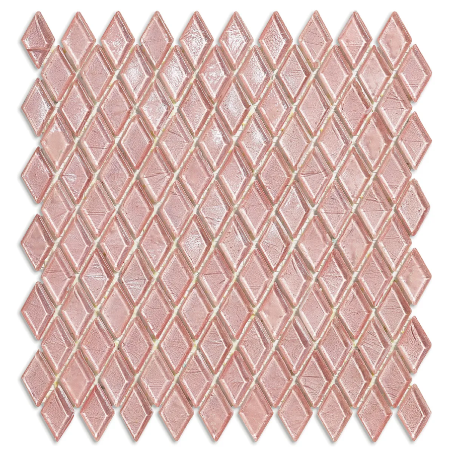 Sicis Стеклянная мозаика Diamond ITEM T45 Princess chips size 23х40 mm sheet size 251x253 mm