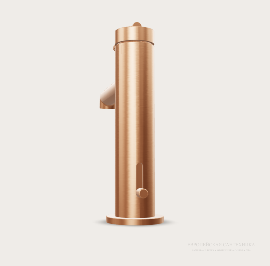 Смеситель  для раковины Gessi Ingranaggio, однорычажный, с донным клапаном, цвет Warm Bronze Brushed PVD - изображение 1