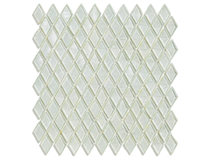 На изображении товар Sicis Стеклянная мозаика Diamond ITEM 02 Basin chips size 23х40 mm sheet size 259x266 mm от официального представителя в Москве
