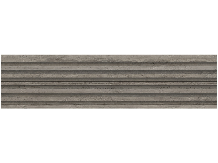 На изображении товар Kronos ceramiche Декор Nativa Minibaguette 3D Tibur 30X120 от официального представителя в Москве