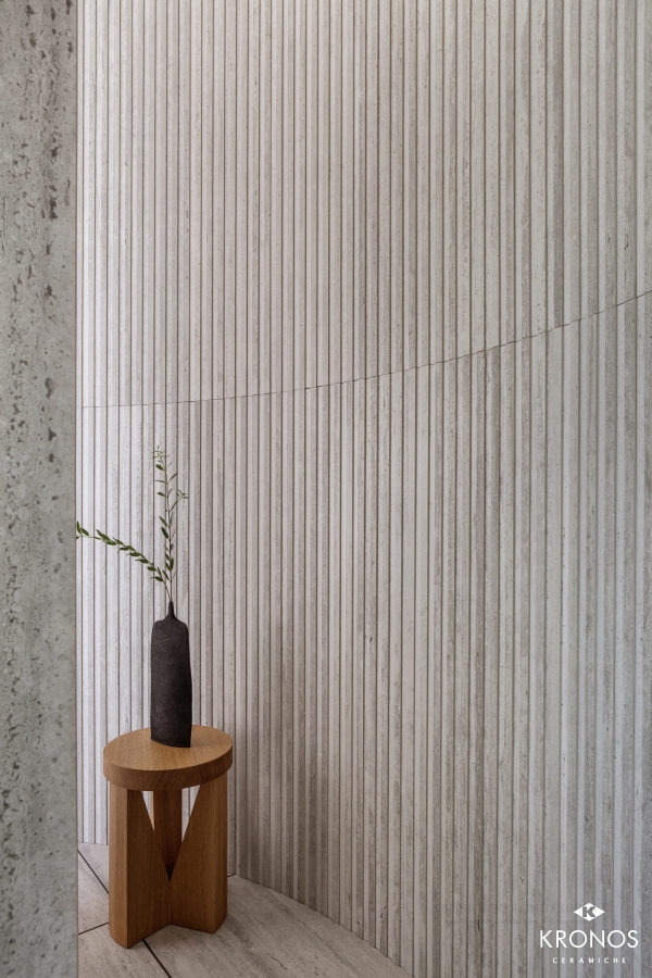 Kronos ceramiche Декор Nativa Minibaguette 3D Tibur 30X120 - изображение 1