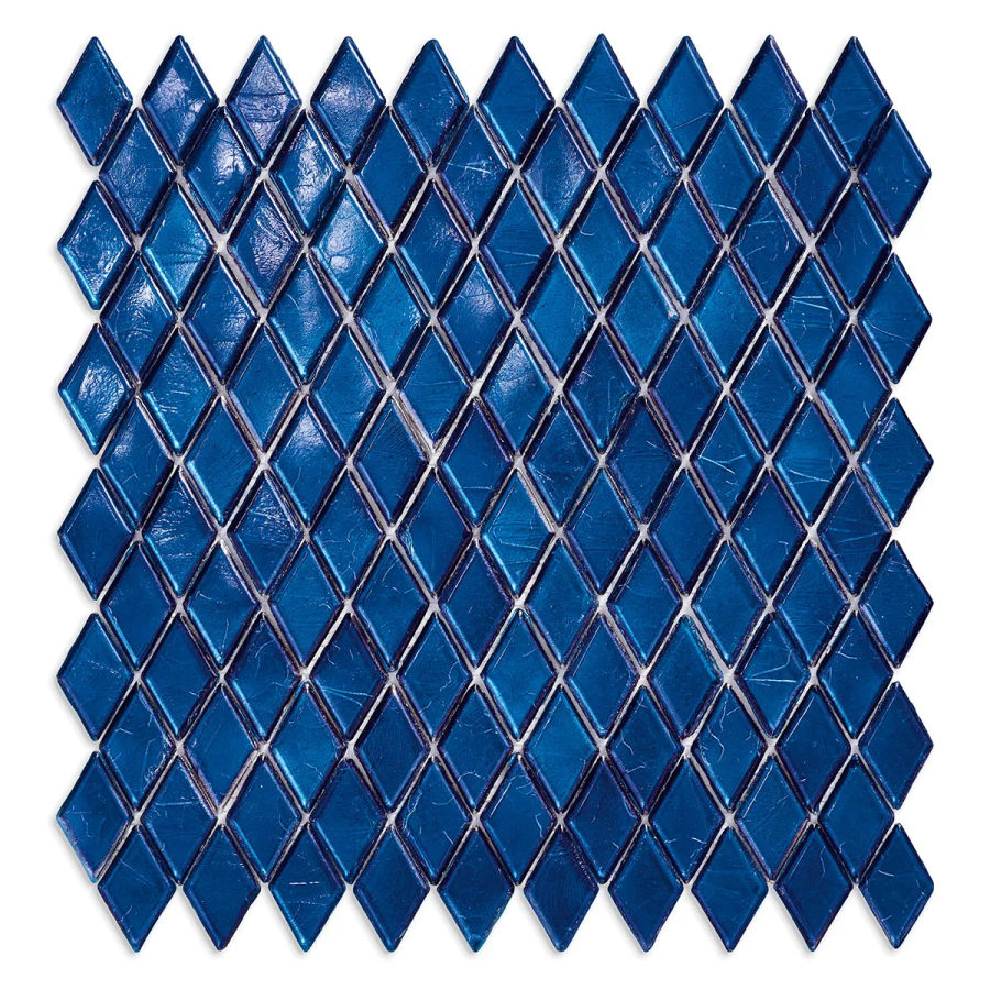 Sicis Стеклянная мозаика Diamond ITEM 02 Iolite chips size 23х40 mm sheet size 259x266 mm
