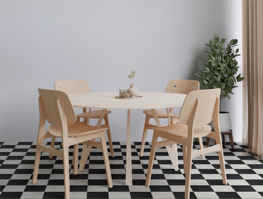 Terratinta Ceramics  Керамогранит Hexa Square Matt Black Swan 15x15 / 8.5 - изображение 1