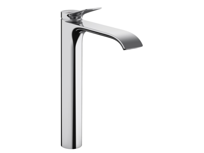 На изображении товар Смеситель для раковины Hansgrohe Vivenis, ComfortZone 250, однорычажный, с донным клапаном, цвет хром от официального представителя в Москве
