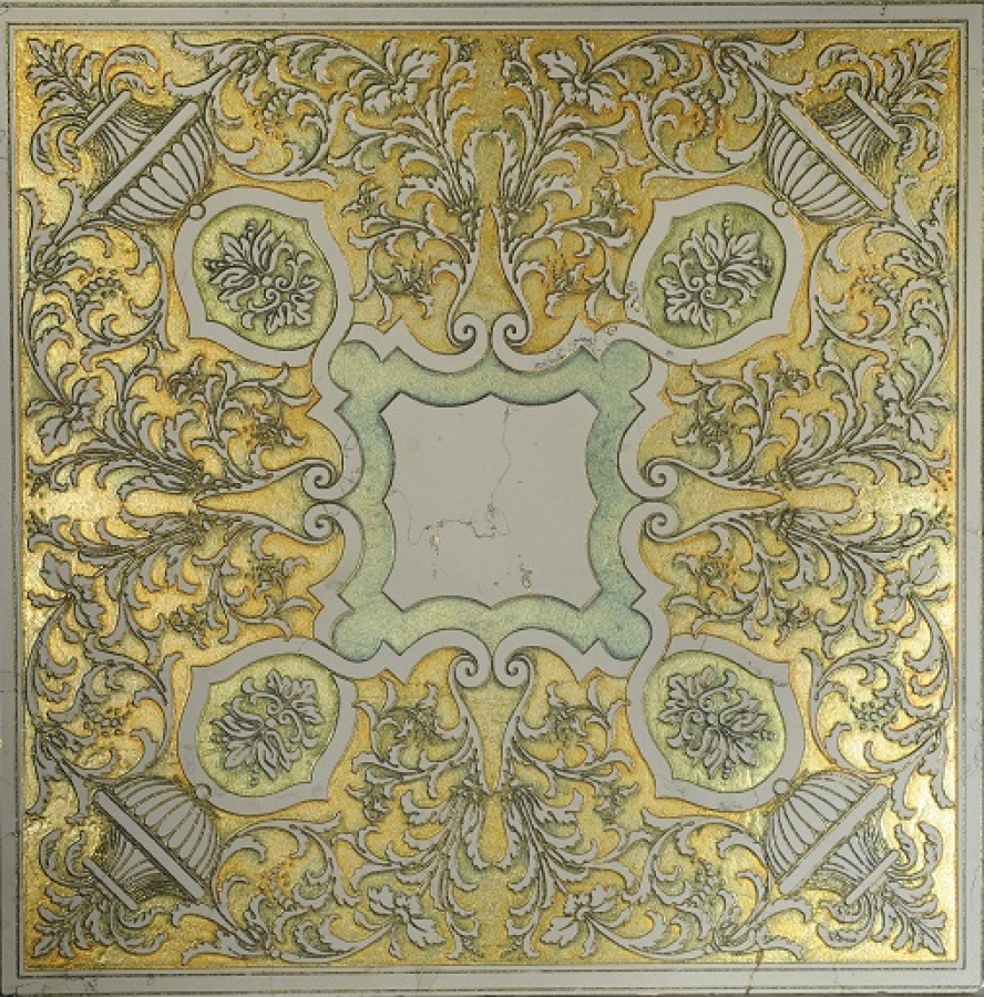 Akros Venezia Камень Axioma AAras T Biancone Gold 40X40X1