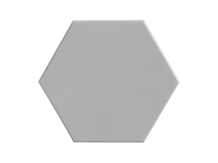 На изображении товар Etruria Керамогранит Hex 24X27.7 Esagono Grigio от официального представителя в Москве