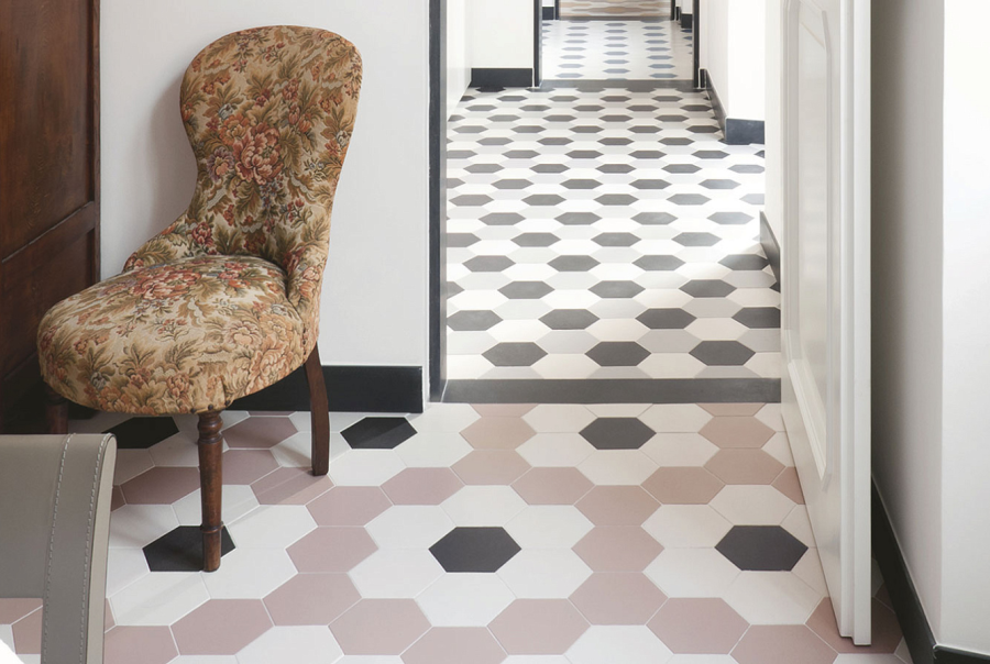 Etruria Керамогранит Hex 24X27.7 Esagono Grigio - изображение 1
