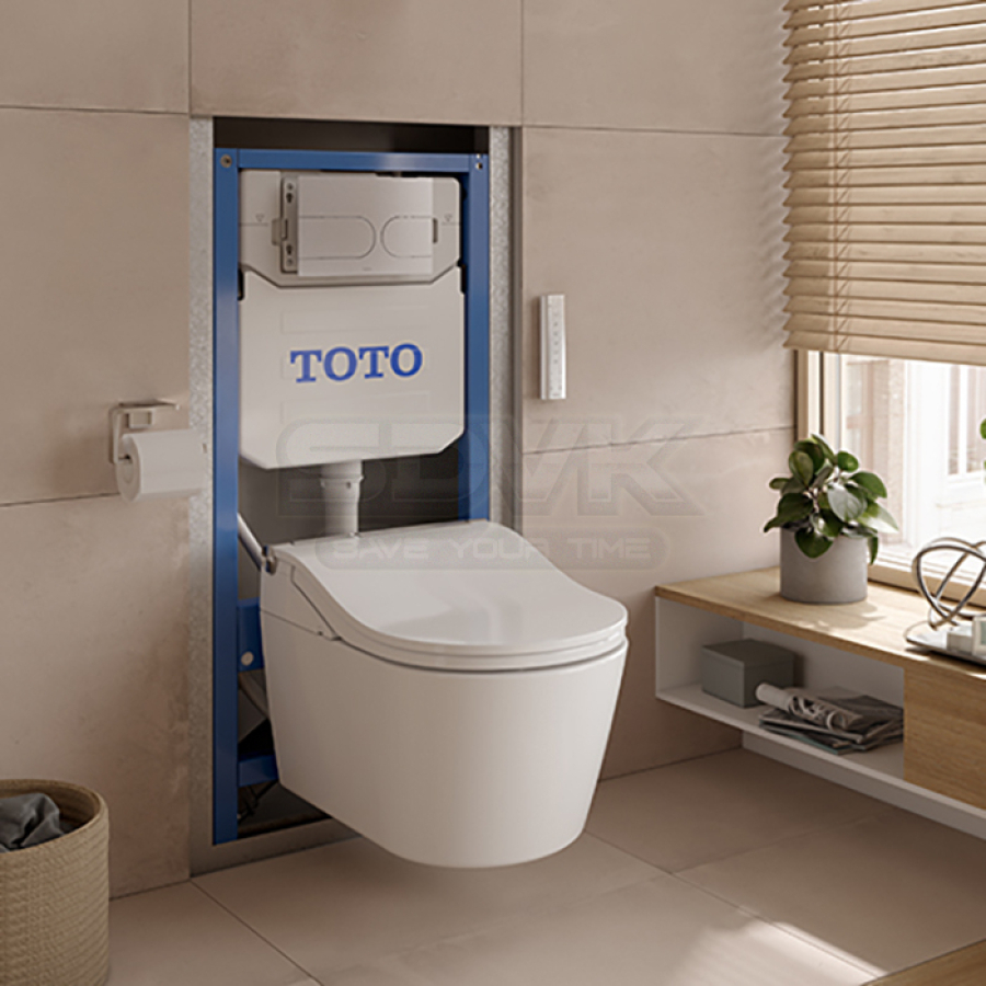 Инсталляция для подвесного унитаза-биде TOTO Neorest WH182EAT (с системой автоматического смыва) - изображение 2