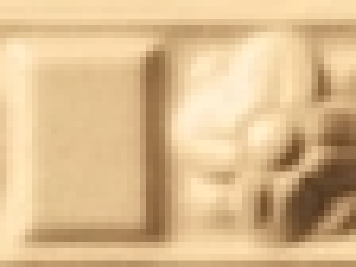 На изображении товар CERAMICHE GRAZIA Бордюр ELECTA CAMMEO 3,5X20 APRICOT MATT от официального представителя в Москве