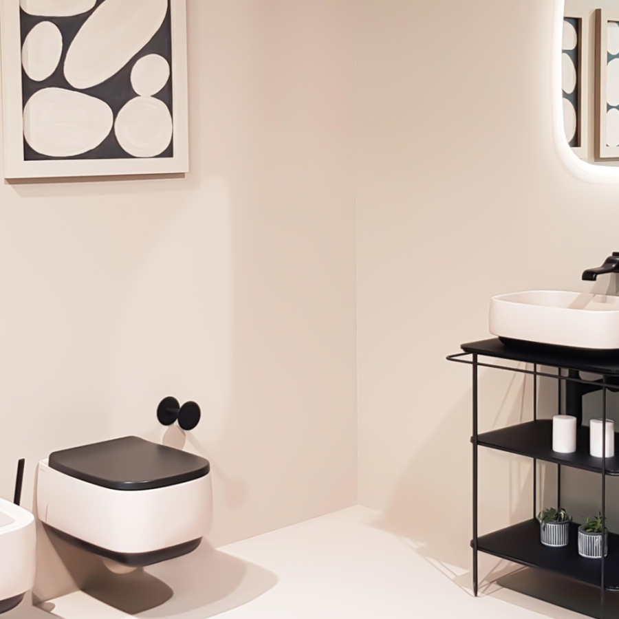 Унитаз Flaminia Flag подвесной, 540x380 мм, безободковый с системой goclean, цвет белый - изображение 4