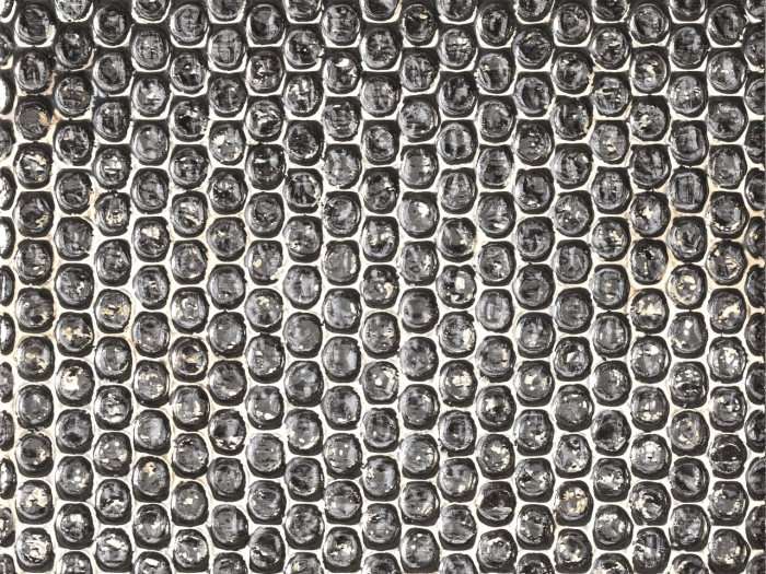 На изображении товар Iris Ceramica Керамическая плитка Diesel Pluriball Black pluriball decor platino glossy 20x20 от официального представителя в Москве