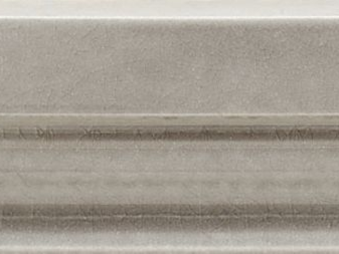 На изображении товар CERAMICHE GRAZIA Бордюр EPOQUE FINALE 6,5X20  GREY CRAQUELE от официального представителя в Москве