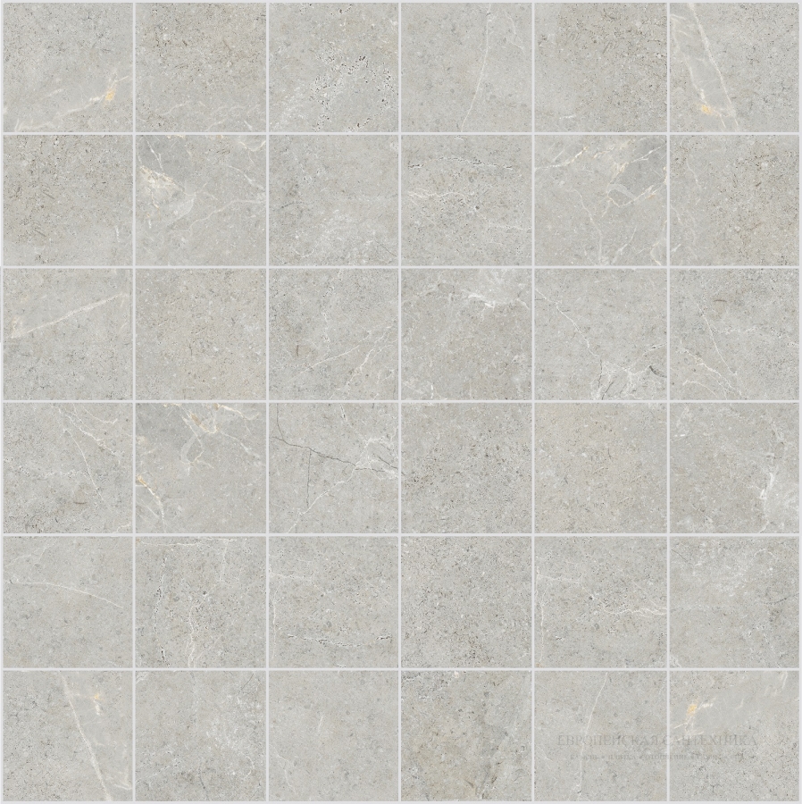 La Fabbrica Ava Керамогранит Noble Stone 30X30 Mosaico Grey Nat Ret