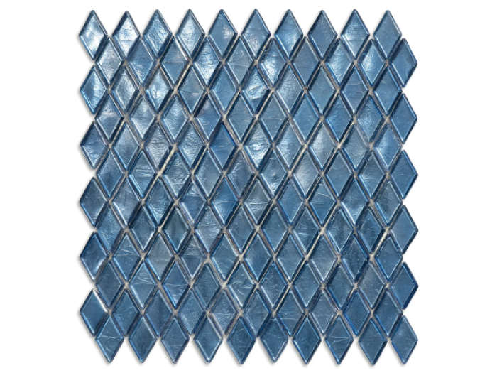На изображении товар Sicis Стеклянная мозаика Diamond ITEM 02 Hope chips size 23х40 mm sheet size 259x266 mm от официального представителя в Москве