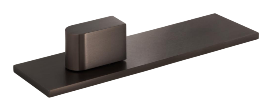 Смеситель для ванны CEA Design Sixty, накладной, однорычажный, цвет Black Ivory