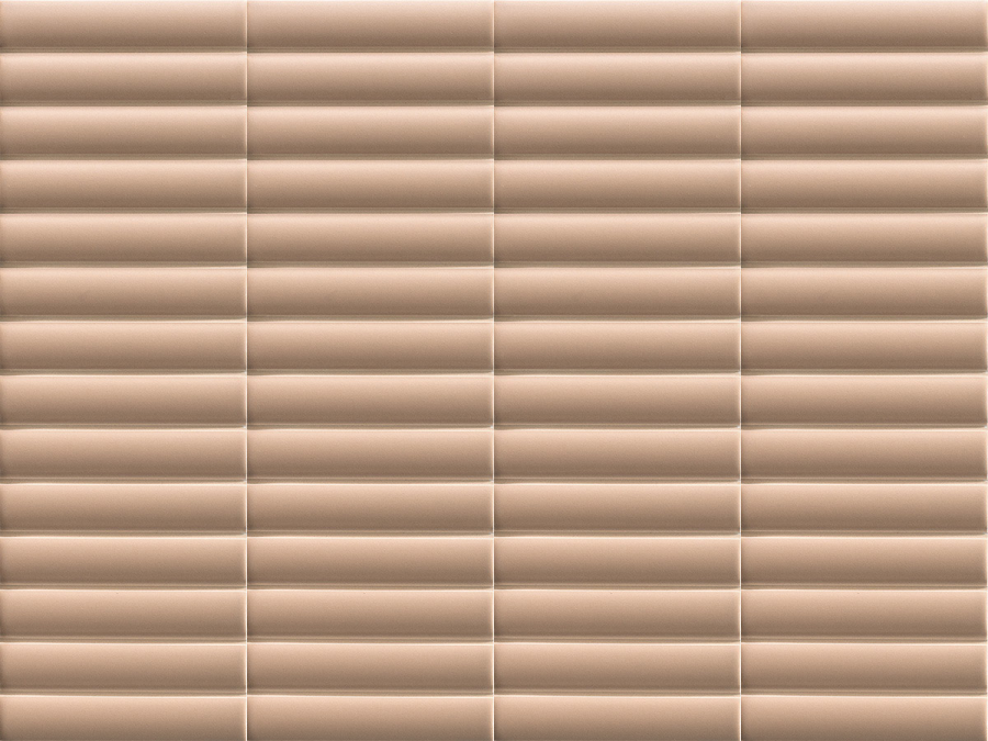 Micro. Керамогранит 3D Forms Fluted Terracotta 10X30 - изображение 5