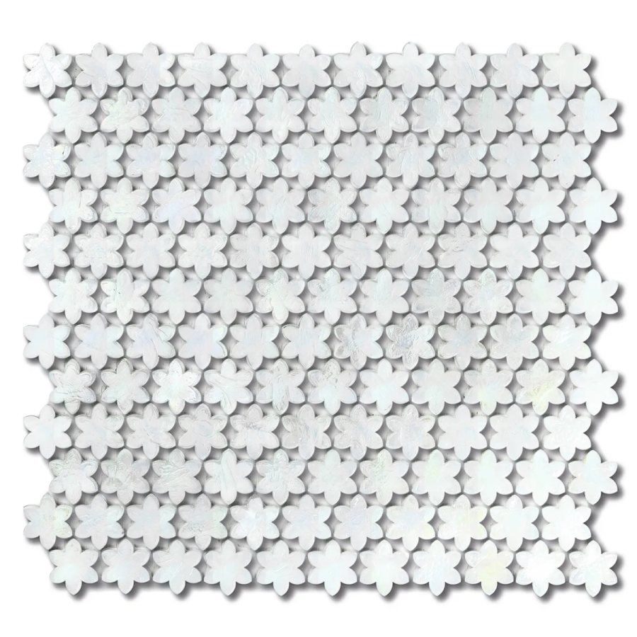 Sicis Смальтовая мозаика Petites Fleurs F01 Anemone sheet-size 316x293 mm