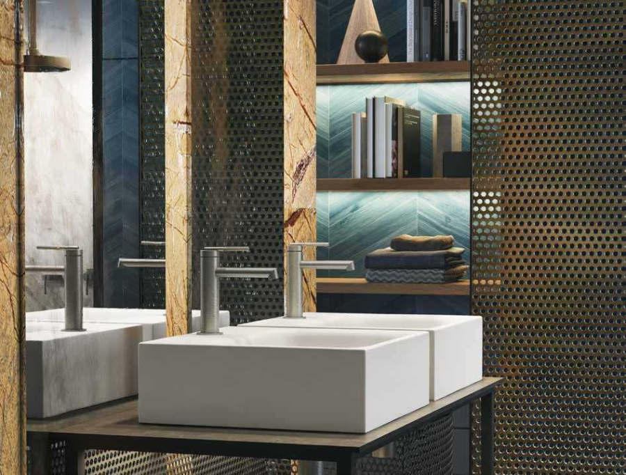 Смеситель для раковины Gessi Ingranaggio, без донного клапана, цвет Black Metal Brushed PVD - изображение 4