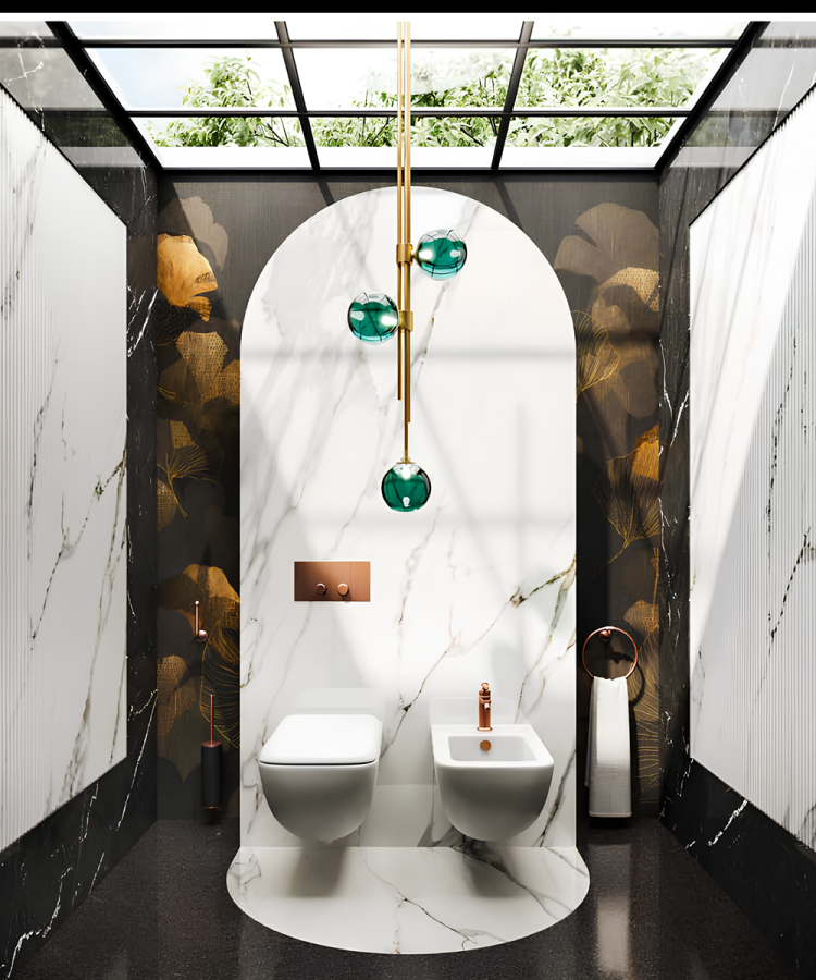Клавиши смыва Gessi Venti20, совместимость с Geberit Sigma 8 и Sigma 12, цвет Warm Bronze Br. PVD - изображение 2