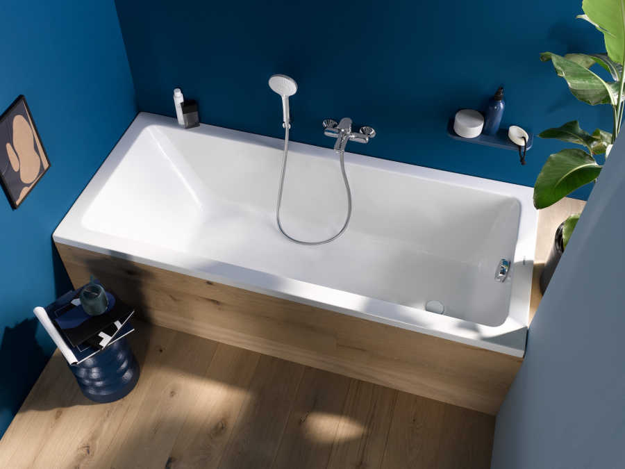 Ванна Duravit Duravit No.1, встраиваемая, 1600x700 мм, 1 наклон спинки, цвет белый - изображение 3