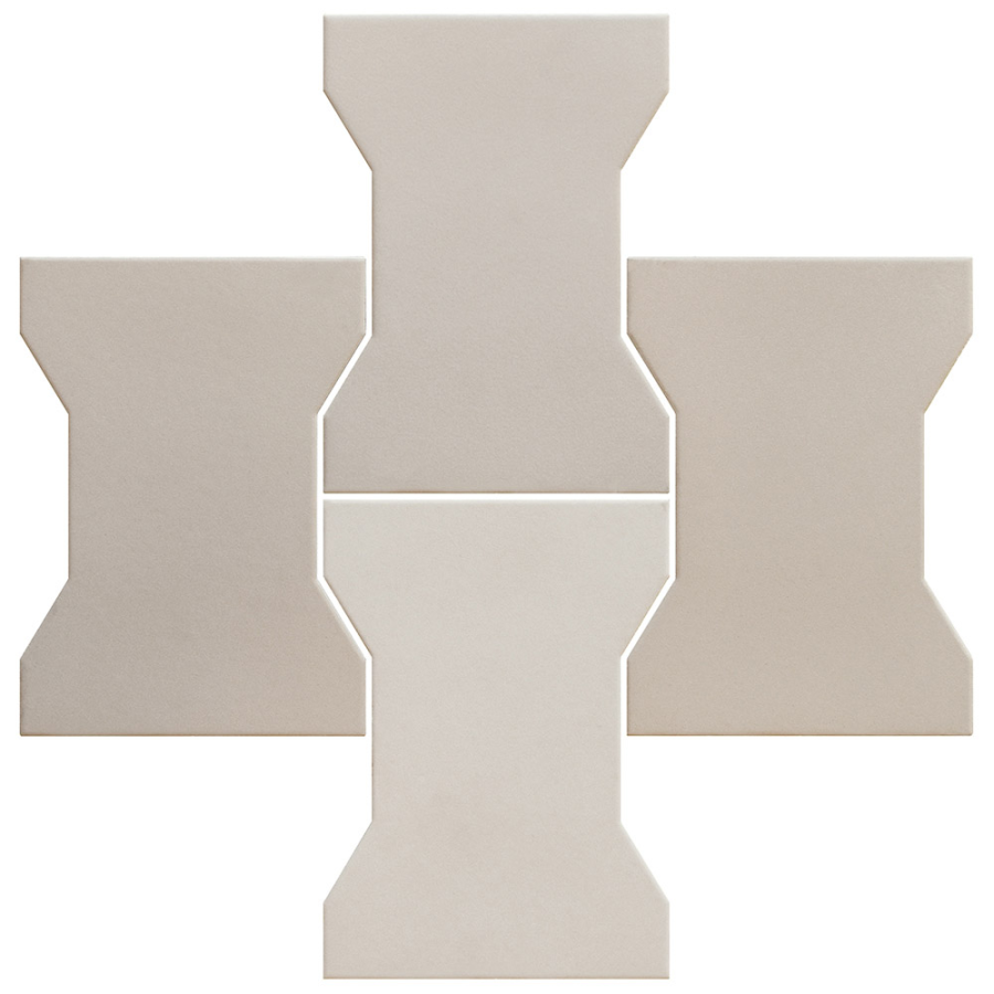 Sartoria Керамическая плитка Equus Pavé Cremello Matt 16.8x23.3