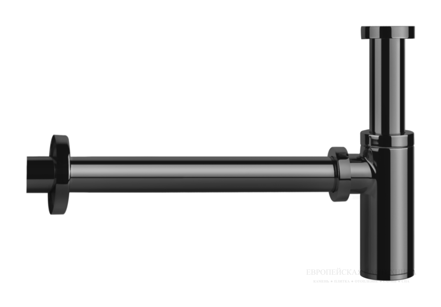 Сифон для раковины Gessi Technical Accessories, цвет Black Metal PVD