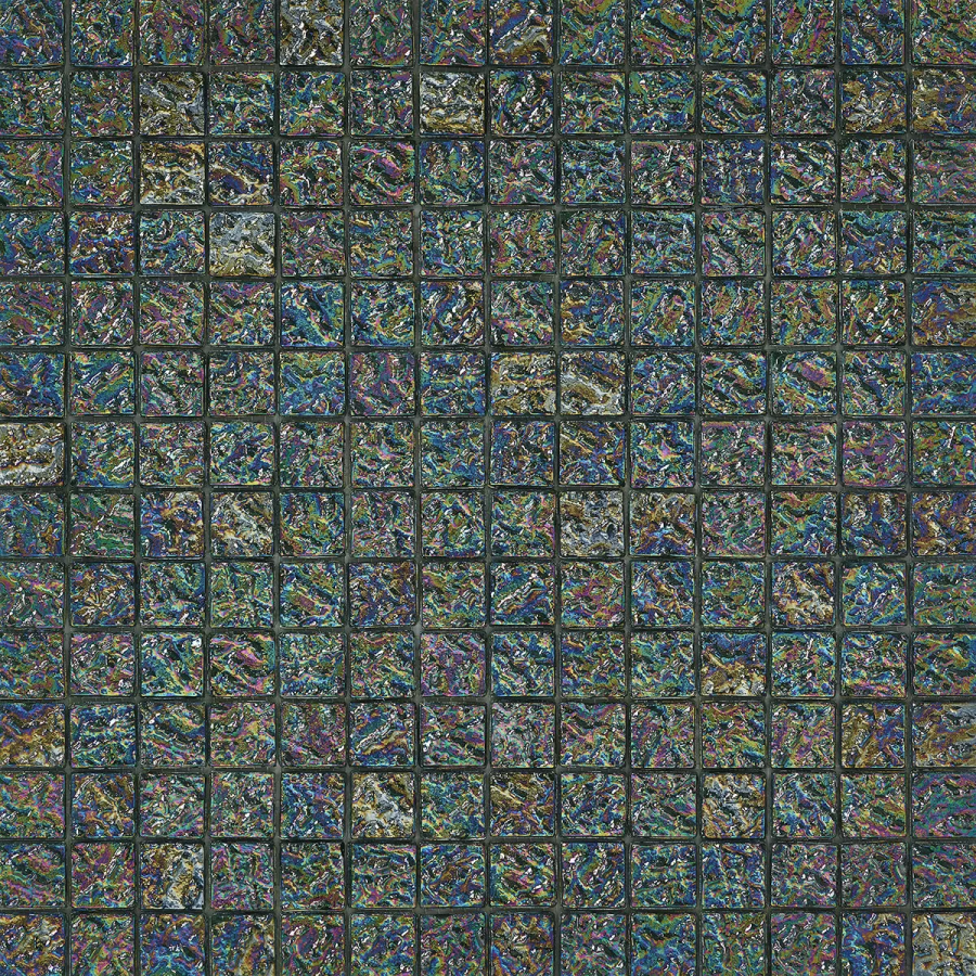 Sicis Стеклянная мозаика Tephra Vesuvio Irid chips size 20х20 mm sheet-size 295x295 mm