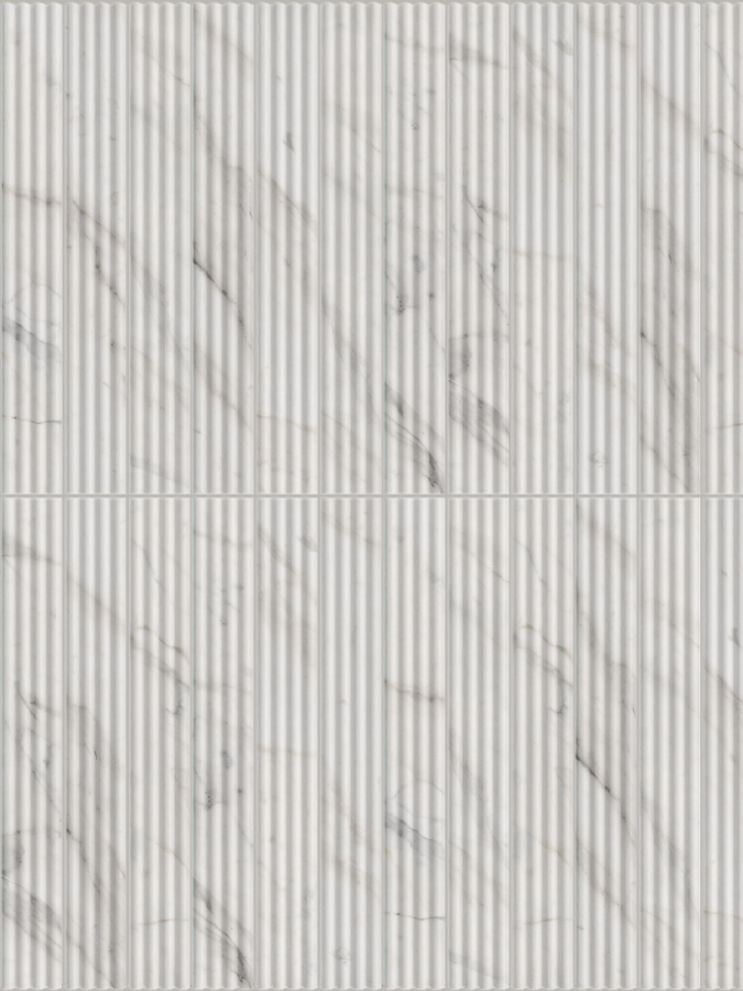 Sartoria Керамическая плитка Maximalista White Roman Small Matt 5x40 - изображение 2