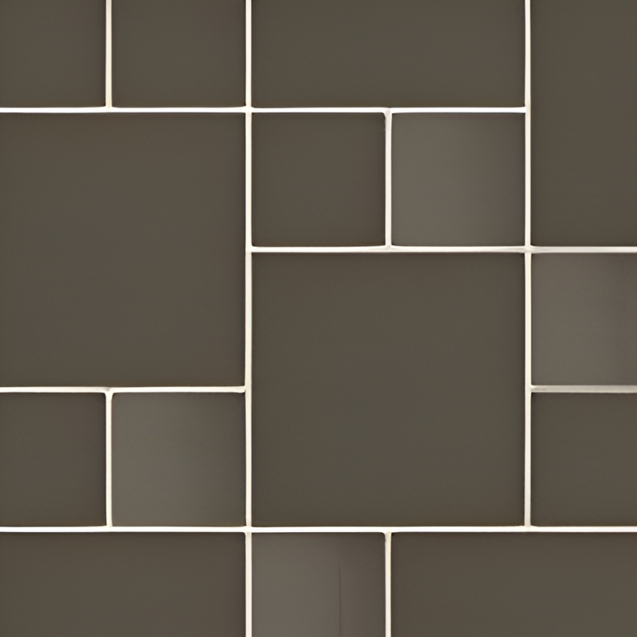 Micro. Керамогранит Microtiles X4 Double Mix Glaze Coffee 25,6x35,1