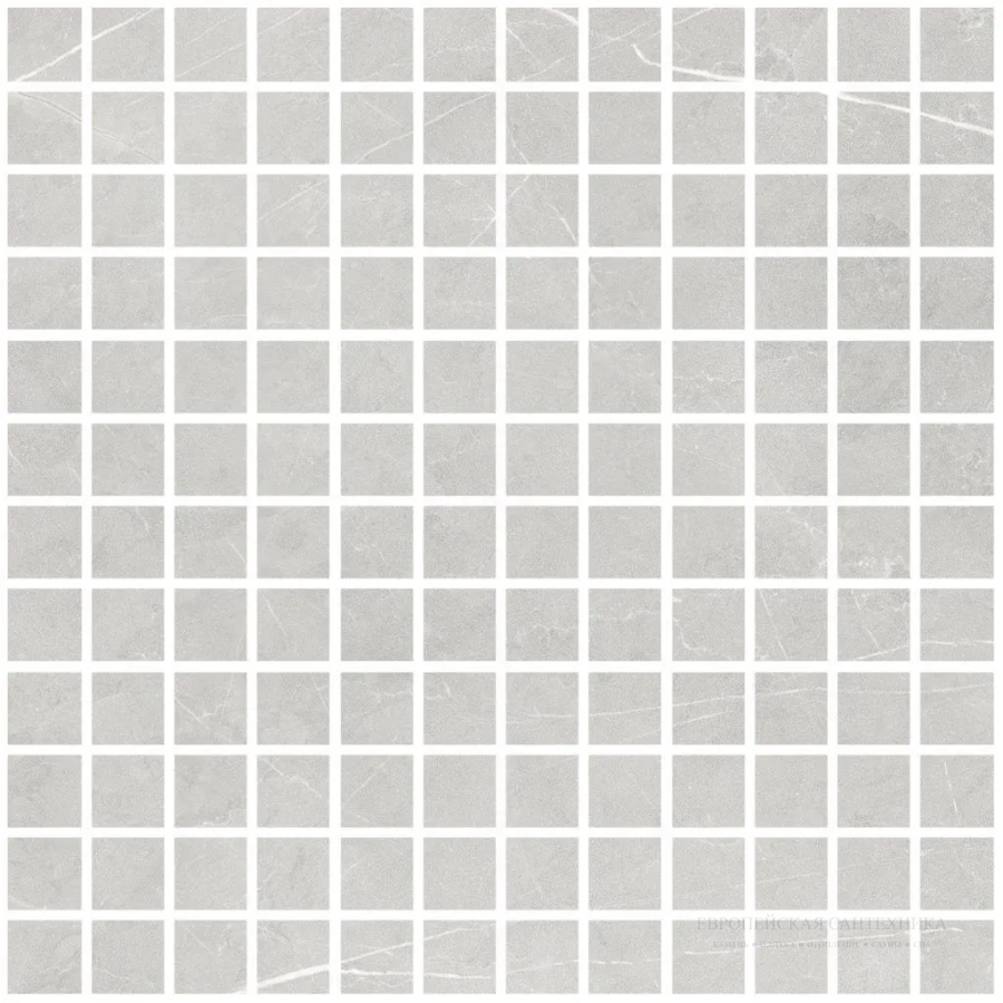 Living Ceramics Керамогранит Allure Light grey Mosaic 25 Soft textured 29,8x29,8