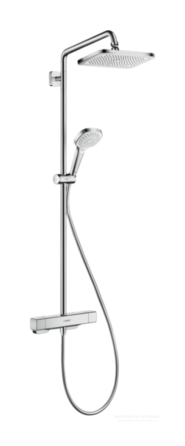 Душевая система Hansgrohe Croma E Showerpipe 280 1jet, цвет хром