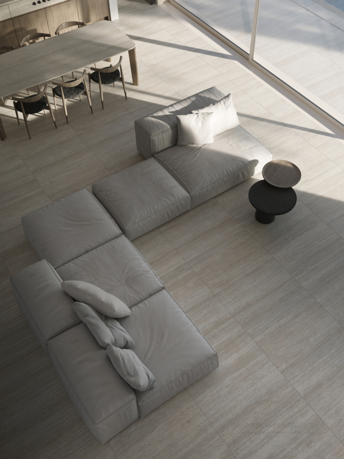 Living Ceramics Керамогранит Verso Vein Cut Grey Bush hammered Anti-slip 44,8x89,8 - изображение 1