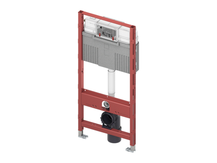 На изображении товар Застенный модуль TECEprofil со смывным бачком Uni 2.0, высота 1120 мм от официального представителя в Москве