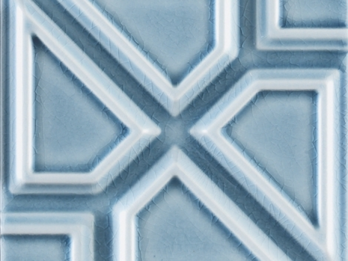 На изображении товар CERAMICHE GRAZIA Керамическая плитка FORMELLE MILANO 13X13 CIELO от официального представителя в Москве
