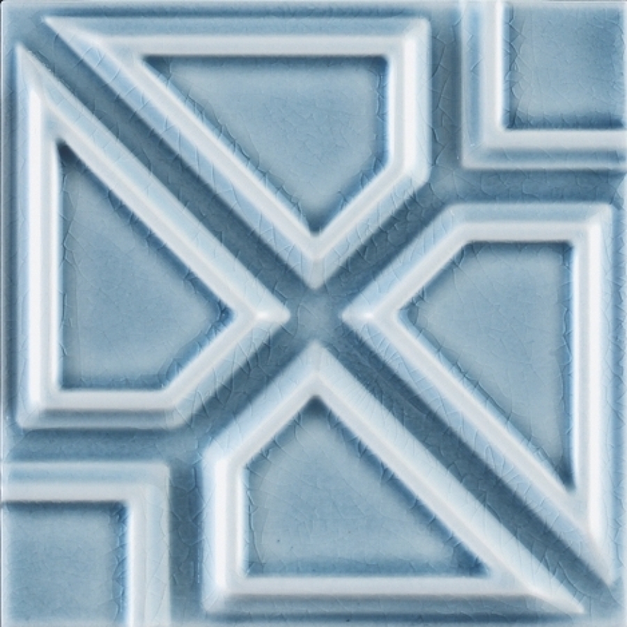CERAMICHE GRAZIA Керамическая плитка FORMELLE MILANO 13X13 CIELO - изображение 3