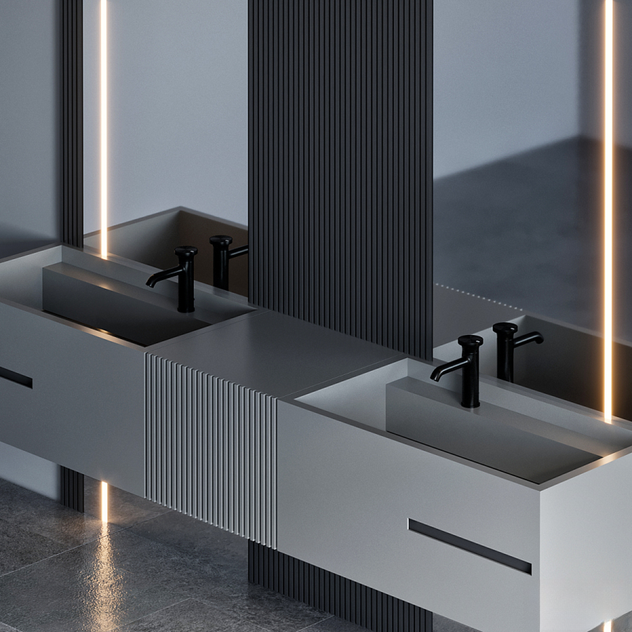 Смеситель для раковины Gessi Origini, h172 мм, без донного клапана, цвет Matte Black - изображение 2