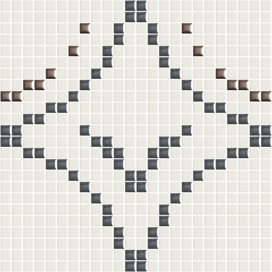 Appiani Керамическая мозаика Metrica Cerchi 02 30x30 (1.2)