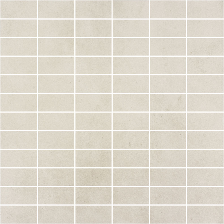Terratinta Ceramics Мозаика, керамогранит Betontech Matt Beige Mosaic 30x30 (2.5x5) / 10.5