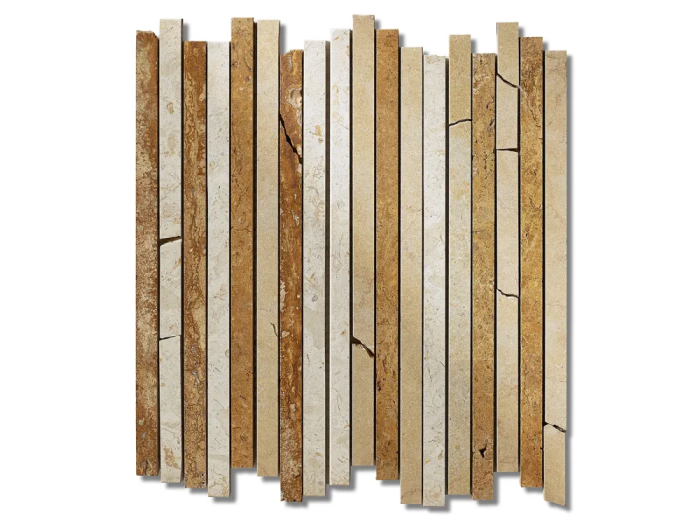 На изображении товар Sicis Смешанная мозаика Fibers Thick Rayon 288x331 mm от официального представителя в Москве