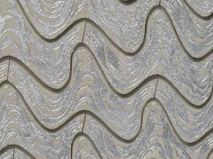 На изображении товар Akros Venezia Камень Dogma Classic Tsunami T3D Biancone Silver от официального представителя в Москве