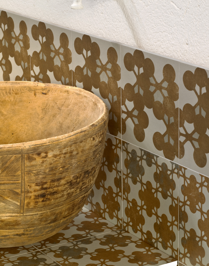 Mutina Керамогранит Azulej Flores Grigio 20x20 - изображение 3