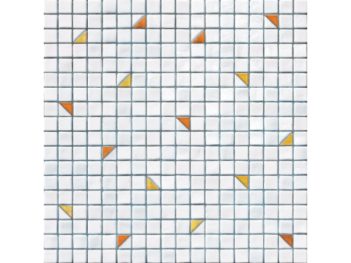 На изображении товар Sicis Стеклянная мозаика Coriandoli Cor 308 chips size 15х15 mm sheet size 295x295 mm от официального представителя в Москве