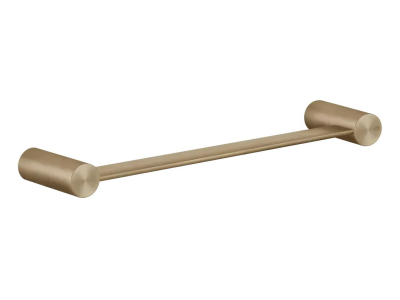 На изображении товар Полотенцедержатель Gessi316, 300 мм, настенный, цвет Warm Bronze Brushed PVD от официального представителя в Москве