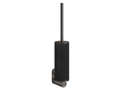 На изображении товар Ёршик Gessi 316, настенный, цвет Black Metal Brushed PVD от официального представителя в Москве