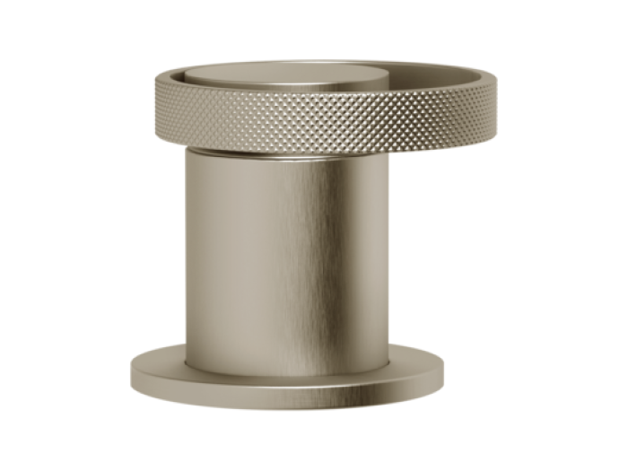 На изображении товар Смеситель для раковины Gessi Anello, удалённого управления, цвет Finox Brushed Nickel от официального представителя в Москве