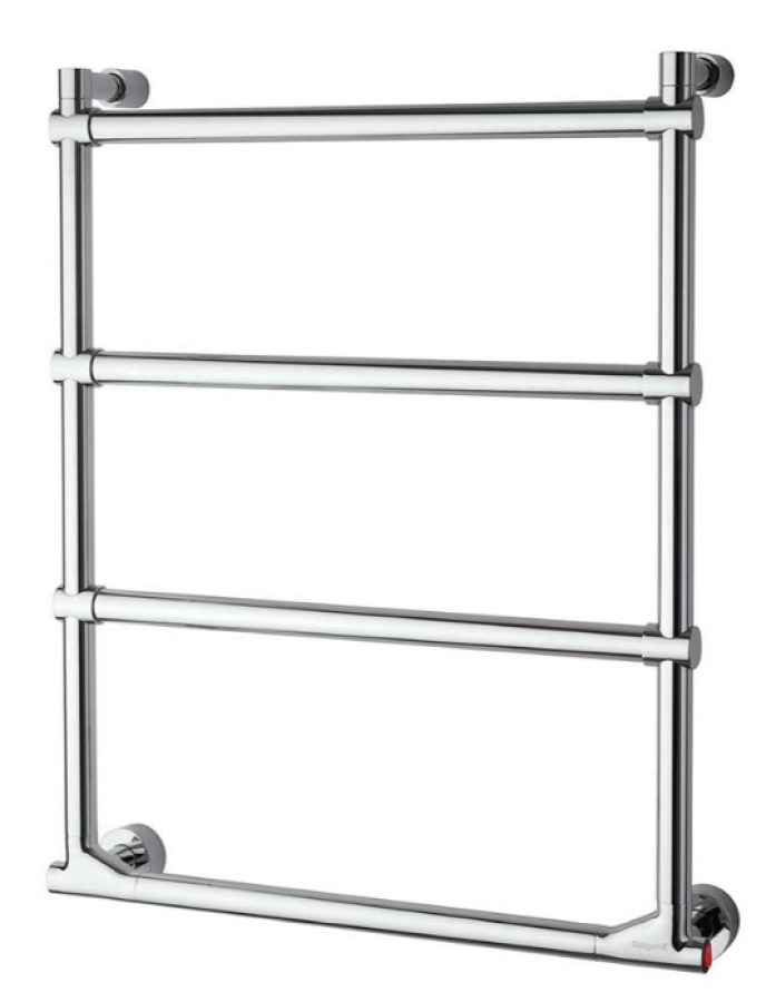 Полотенцесушитель Margaroli Sole, электрический, (кнопка справа), 638,5х105x530 мм, цвет Brushed Brass PVD (gessi 727)