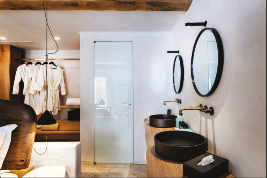 Смеситель для раковины Gessi Inciso, настенный, на 3 отверстия, длинный излив, без донного клапана, встраиваемый, цвет Chrome - изображение 2
